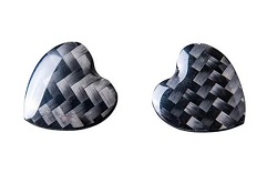 Carbon Fiber Ear Studs Jewellery Designs